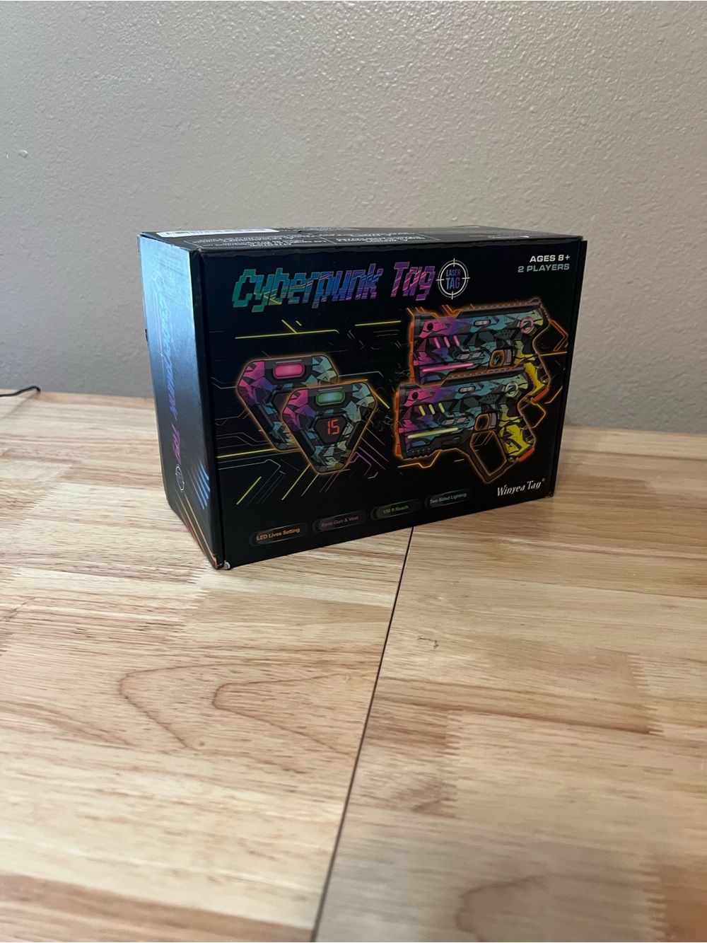 New Cyberpunk Laser Tag Set 2 Player